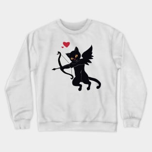 The Cat Cupid Crewneck Sweatshirt